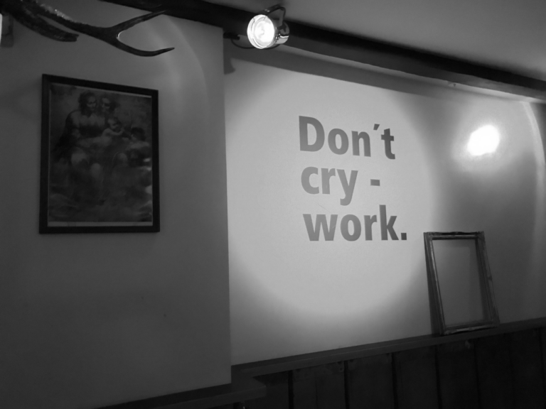 Don't Cry Work